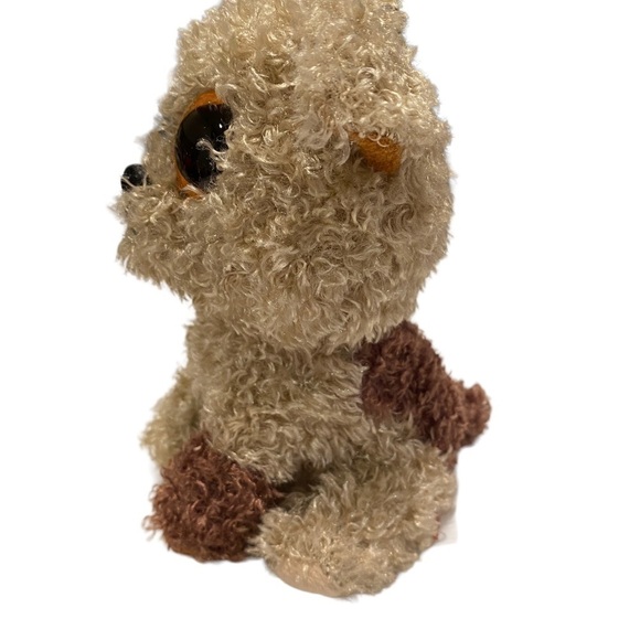Ty Beanie Boos Rootbeer the Dog 2013 Glitter Eyes   No Heart Tag - Picture 3 of 10